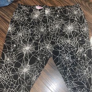 Spider web leggings